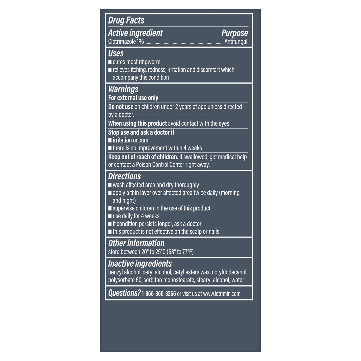 slide 3 of 4, Lotrimin Ringworm Treatment Cream 0.42 oz, 0.42 oz