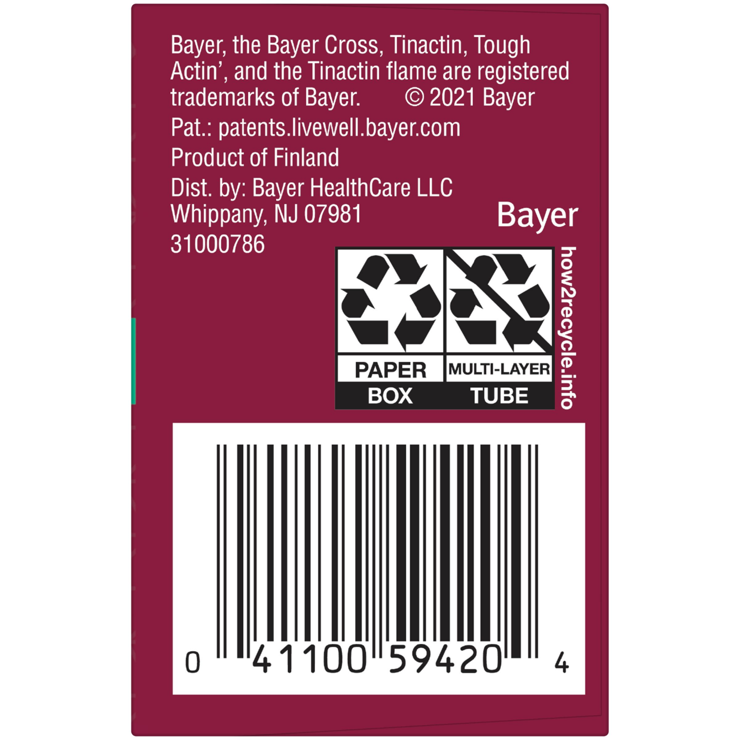 slide 3 of 5, Tinactin Cream Tolnaftate Antifungal 1 oz, 30 gram