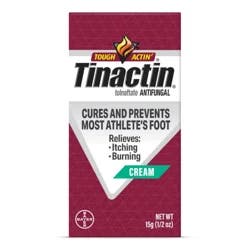 Tinactin Cream Tolnaftate Antifungal 1 oz