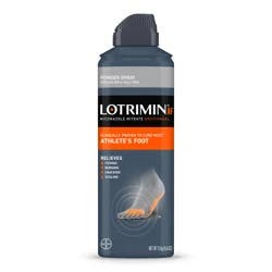 Lotrimin AF Athlete's Foot Miconazole Nitrate Antifungal Powder Spray 4.6 oz