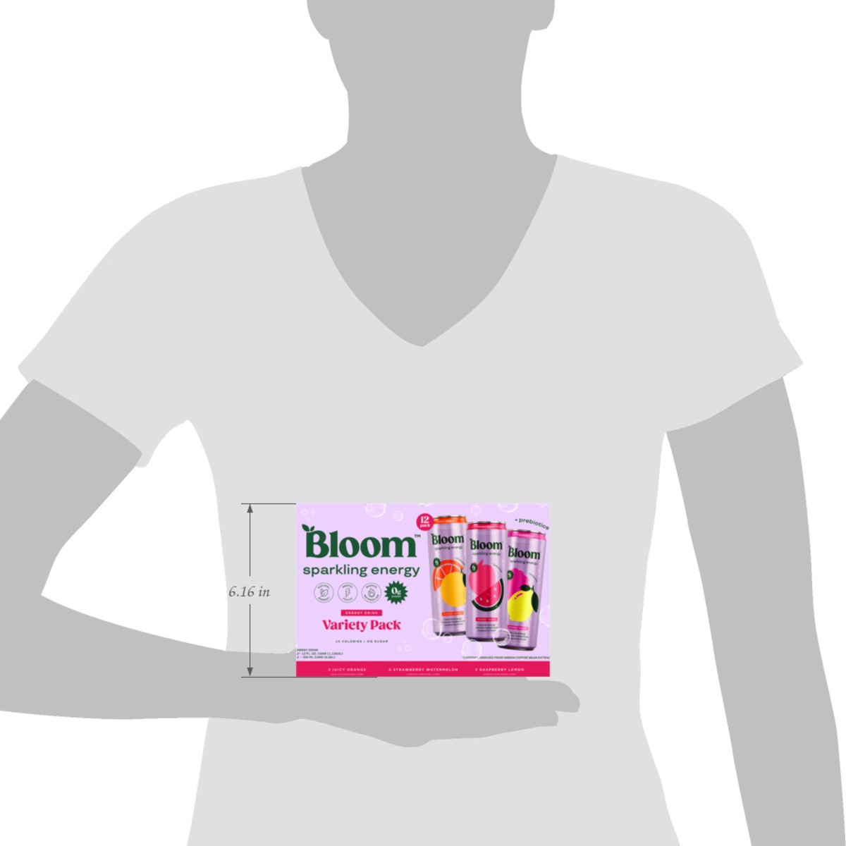 slide 10 of 11, Bloom Sparkling Energy 12pk Variety, 12 oz