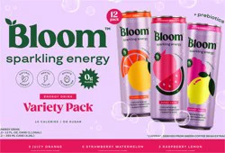Bloom Sparkling Energy 12pk Variety