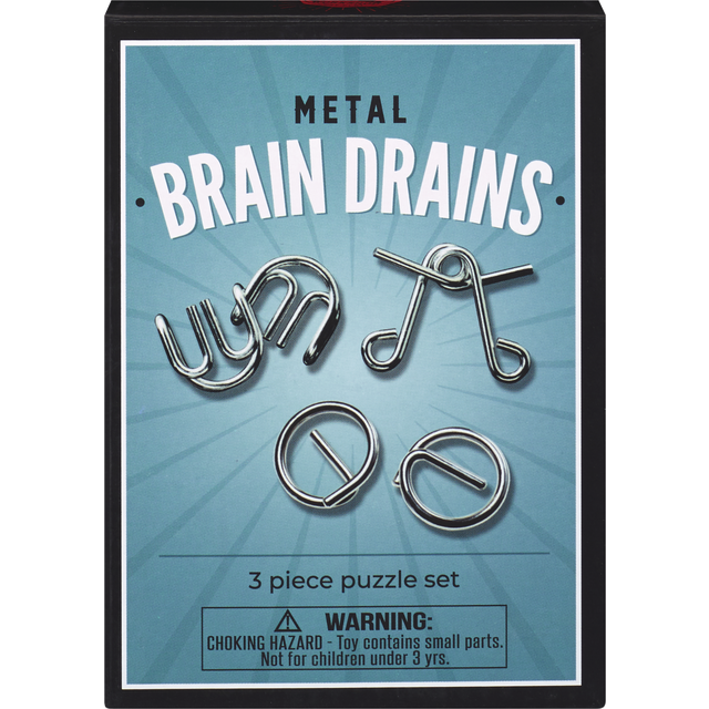 slide 1 of 1, Metal Puzzle 3Pc, 1 ct