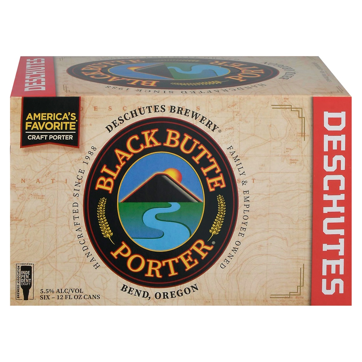 slide 1 of 1, Deschutes Black Butte Porter Cans, 1 ct