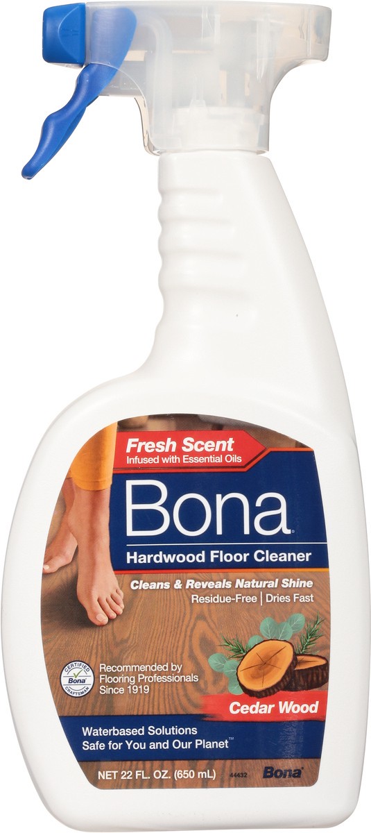 slide 6 of 9, Bona Hardwood Cedar Wood Floor Cleaner 22 fl oz, 22 fl oz