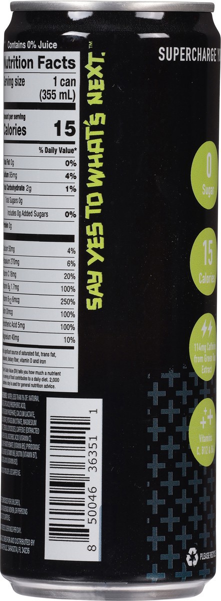 slide 15 of 15, Yesly Lime Energy Drink - 12 fl oz, 12 fl oz
