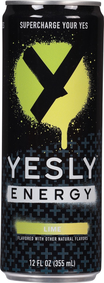 slide 3 of 15, Yesly Lime Energy Drink - 12 fl oz, 12 fl oz