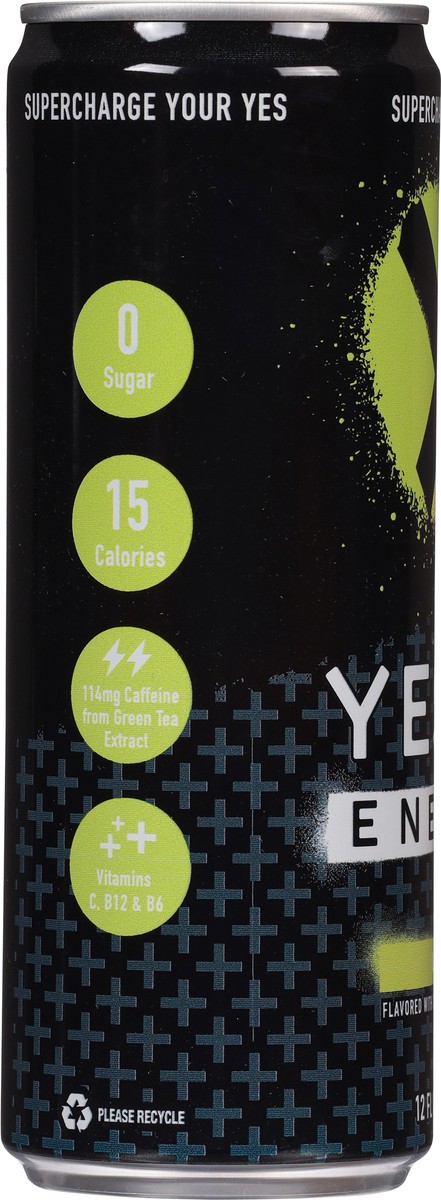 slide 5 of 15, Yesly Lime Energy Drink - 12 fl oz, 12 fl oz