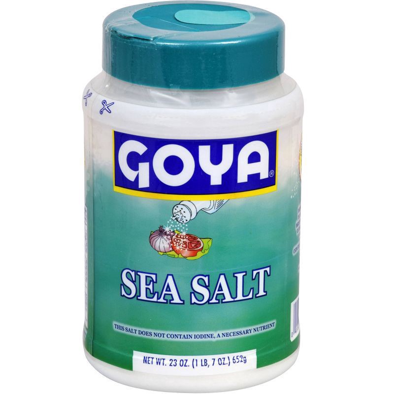 slide 1 of 4, Goya Sea Salt- 23 oz, 23 oz