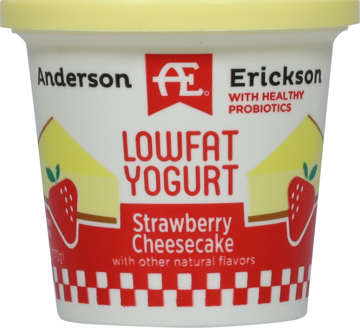 slide 7 of 11, Anderson Erickson Dairy Lowfat Strawberry Cheesecake Yogurt 6 oz, 6 oz