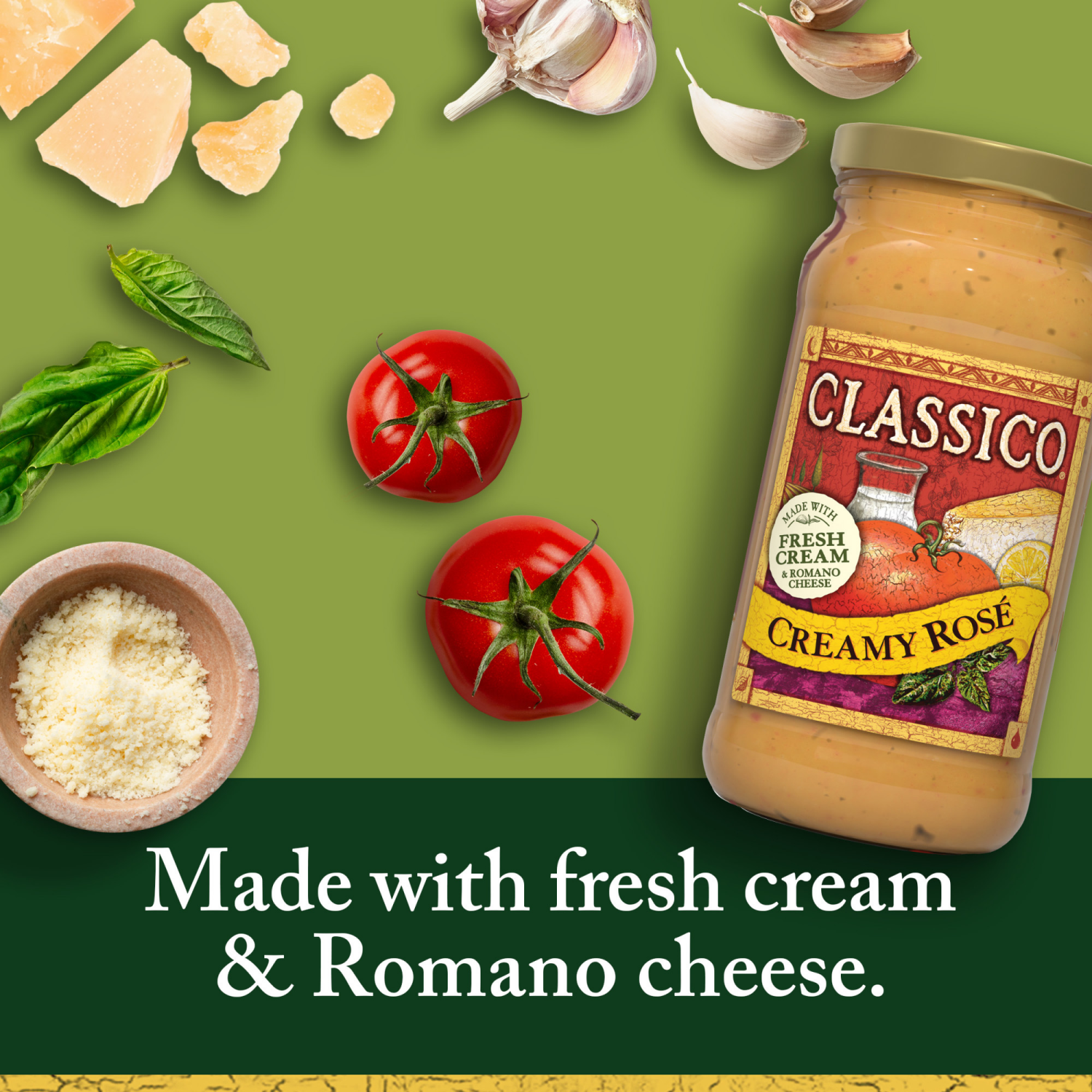 slide 6 of 8, Classico Creamy Rosé Pasta Sauce, 15 oz Jar, 15 oz