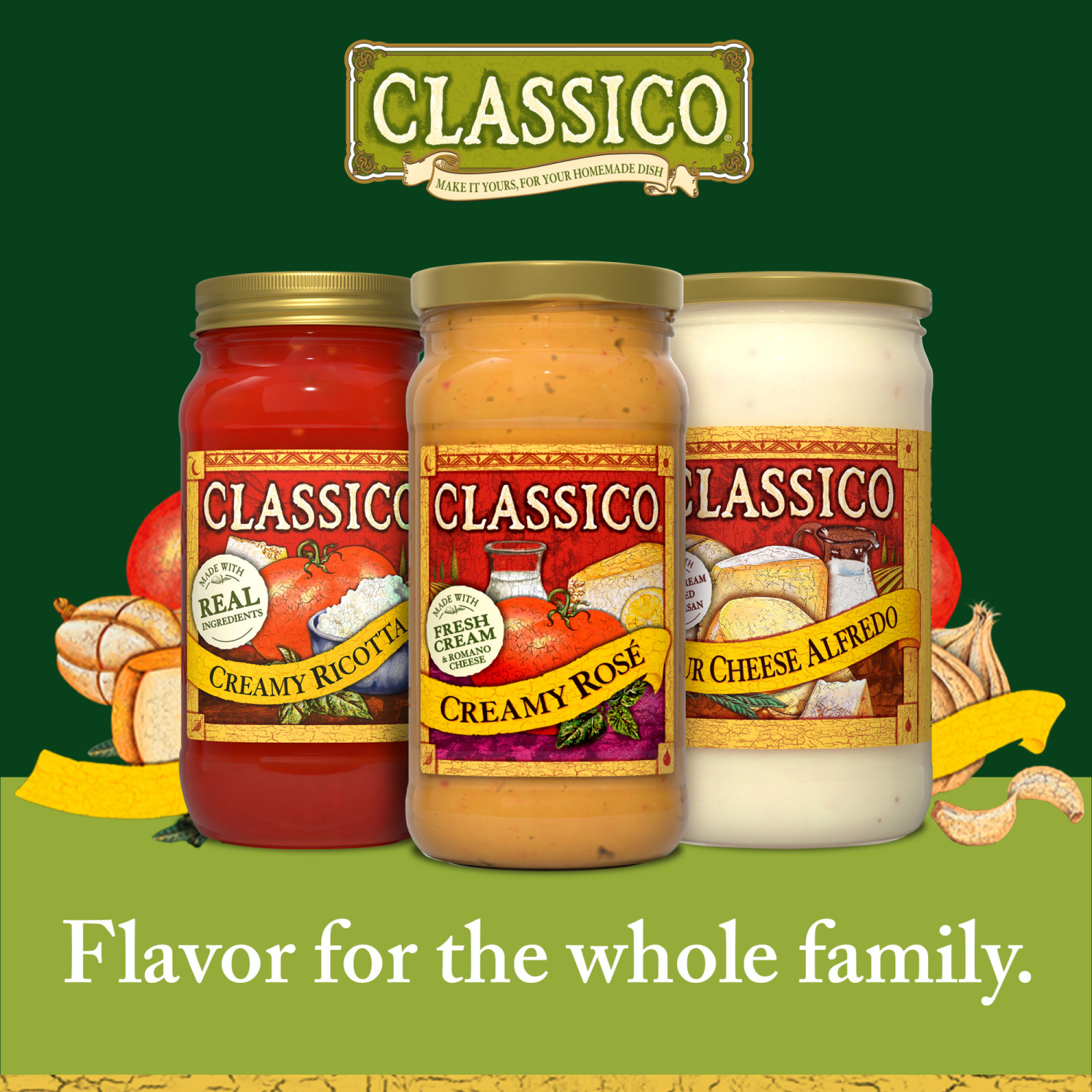 slide 8 of 8, Classico Creamy Rosé Pasta Sauce, 15 oz Jar, 15 oz