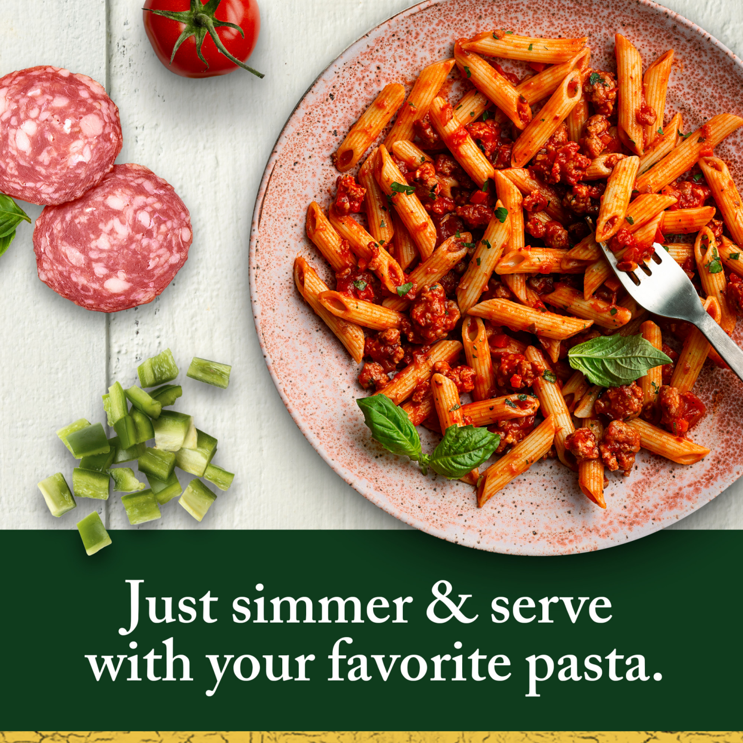 slide 7 of 8, Classico Italian Sausage with Peppers & Onions Pasta Sauce, 24 oz Jar, 24 oz