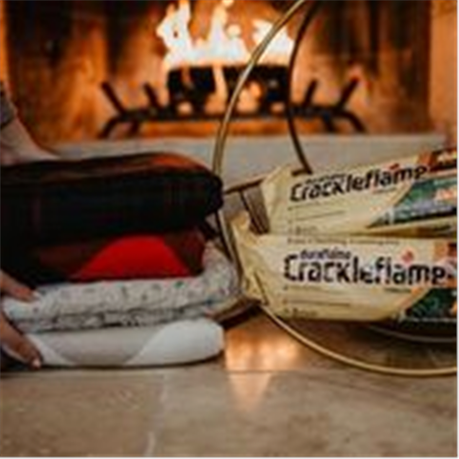 slide 4 of 4, Duraflame Crackleflame Firelogs 4 - 4.5 lb Firelogs, 4 ct