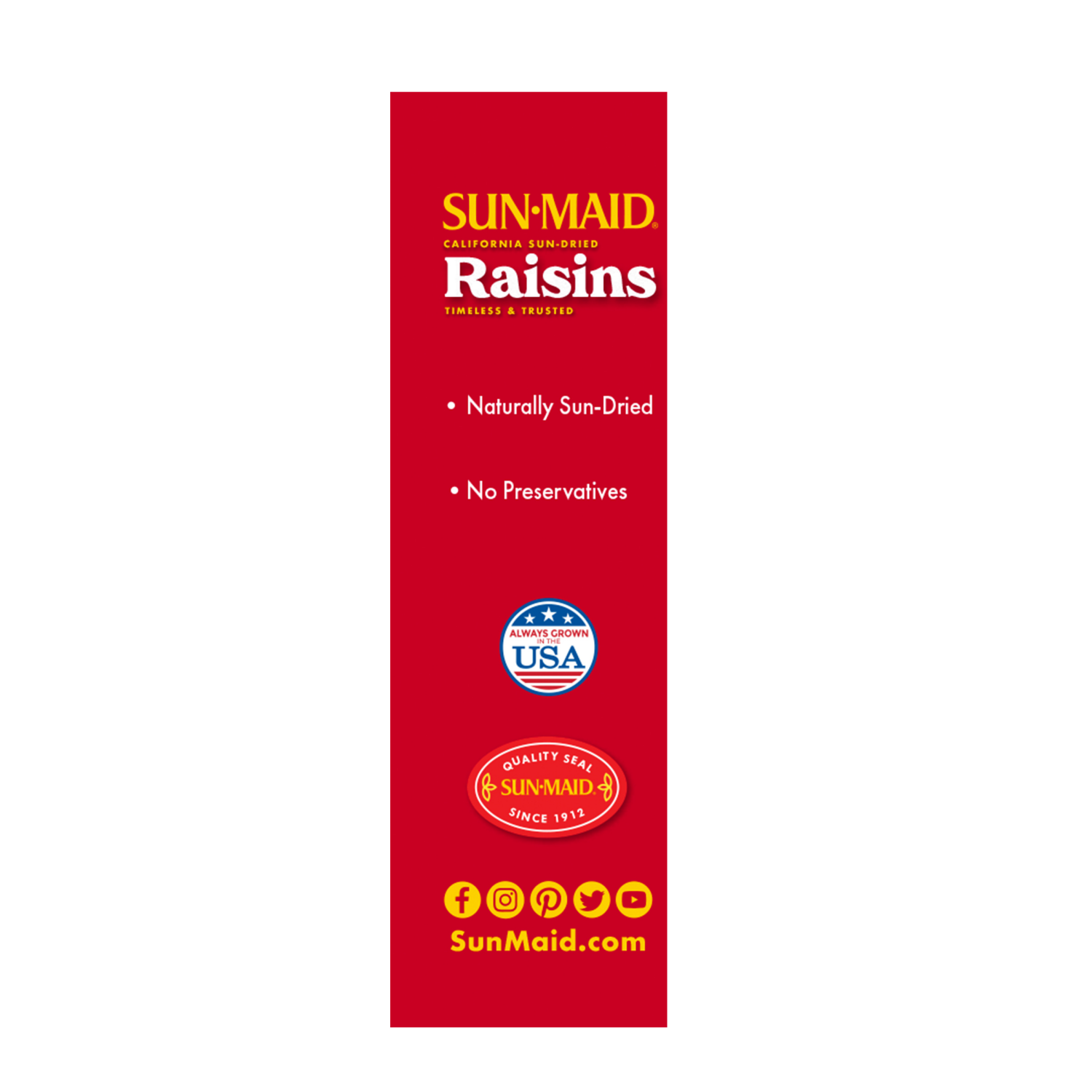 slide 2 of 3, Sun-Maid California Sun-Dried Raisins 12oz Bag in a Box, 12 oz