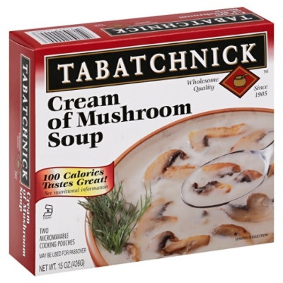 slide 1 of 1, Tabatchnick Soup Cream Of Mushroom, 15 oz