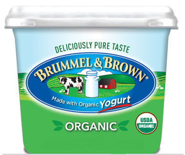 slide 1 of 1, Brummel & Brown Organic Buttery Spread with Real Yogurt, 13 oz