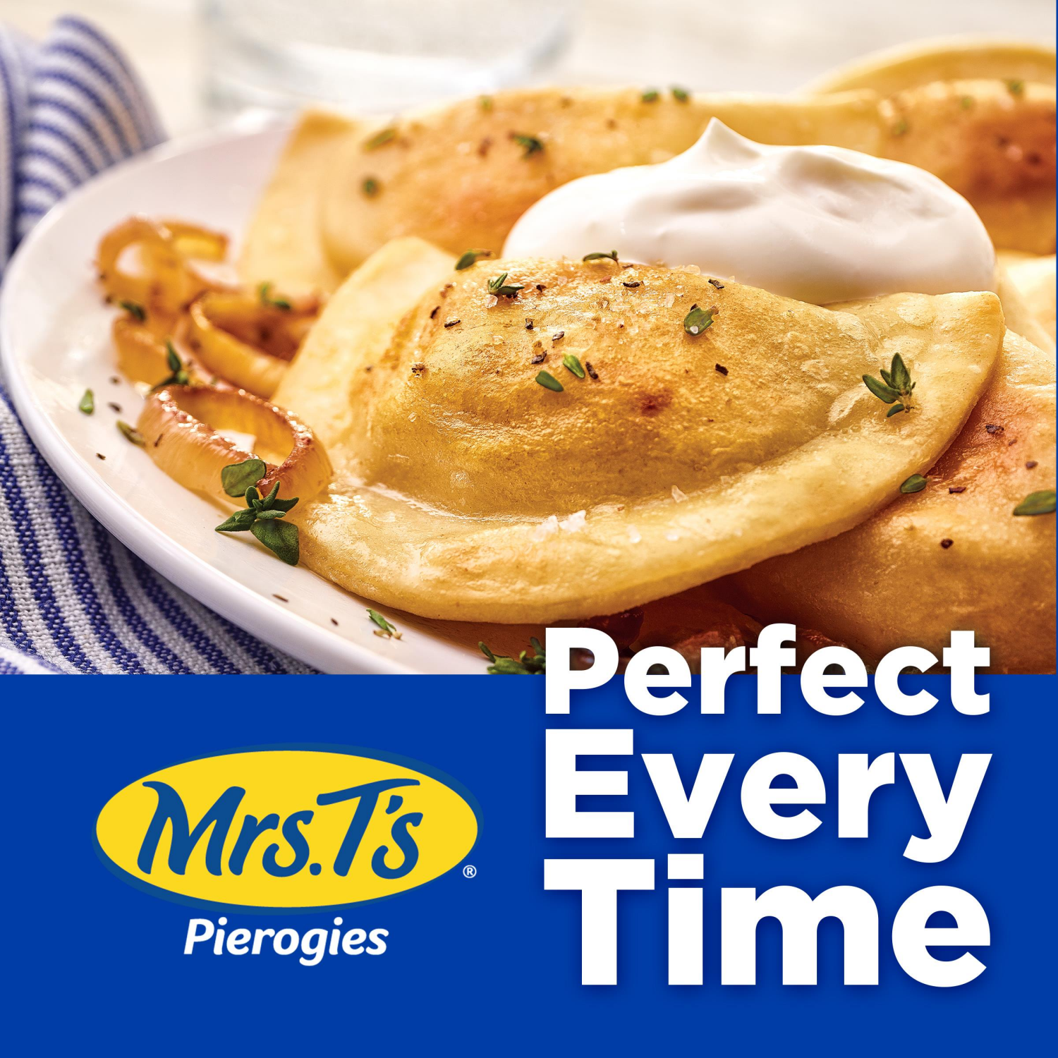 slide 5 of 7, Mrs. T's Classic Onion Pierogies, 16 oz