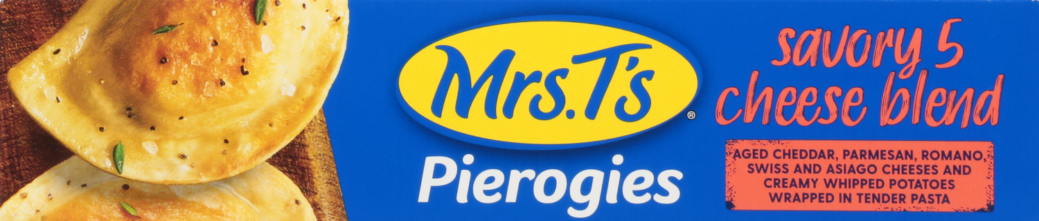 slide 4 of 7, Mrs. T's Pierogies Savory Five Cheese Blend, 16 oz