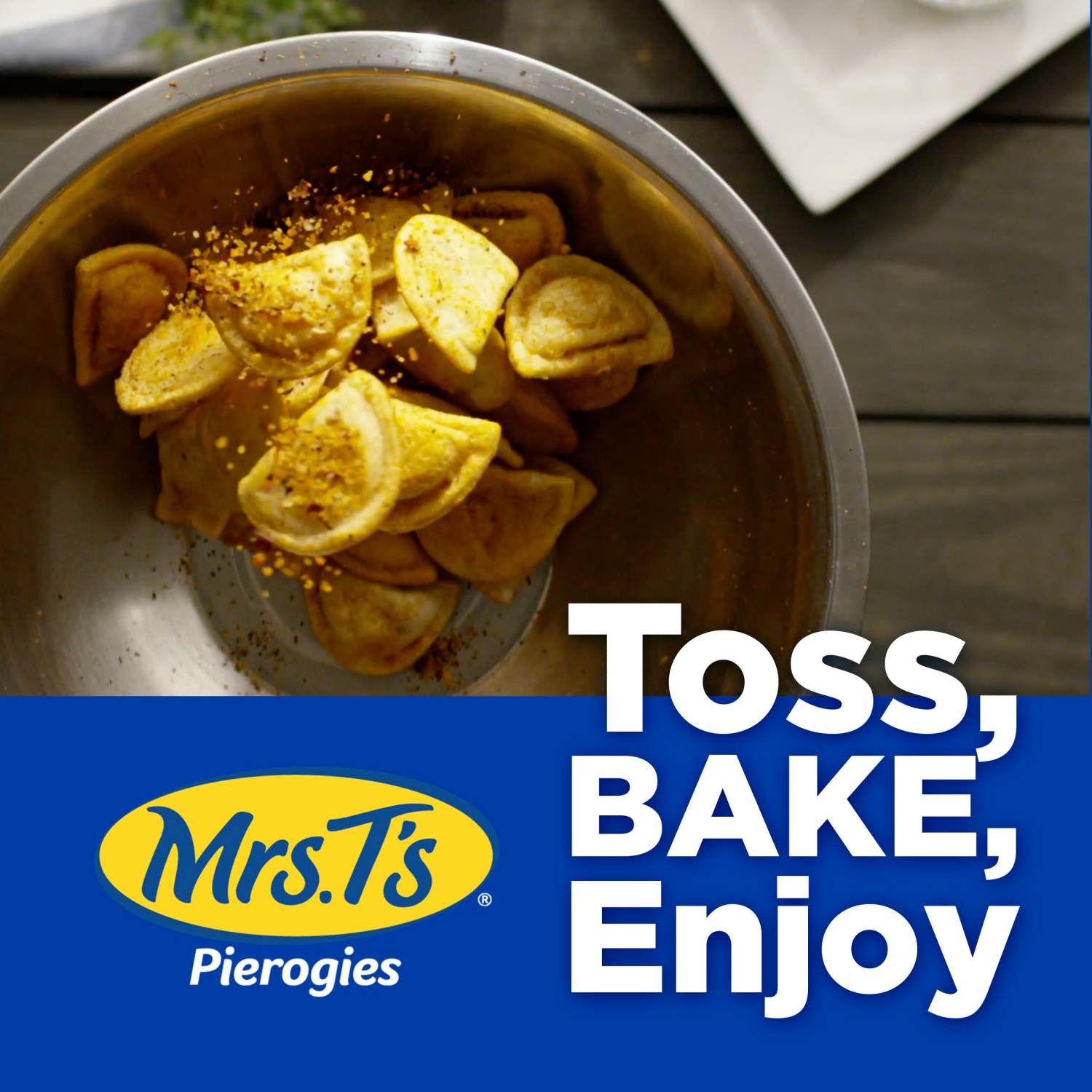 slide 5 of 7, Mrs. T's 4 Cheese Medley Pierogies Mini 28 ea, 28 ct