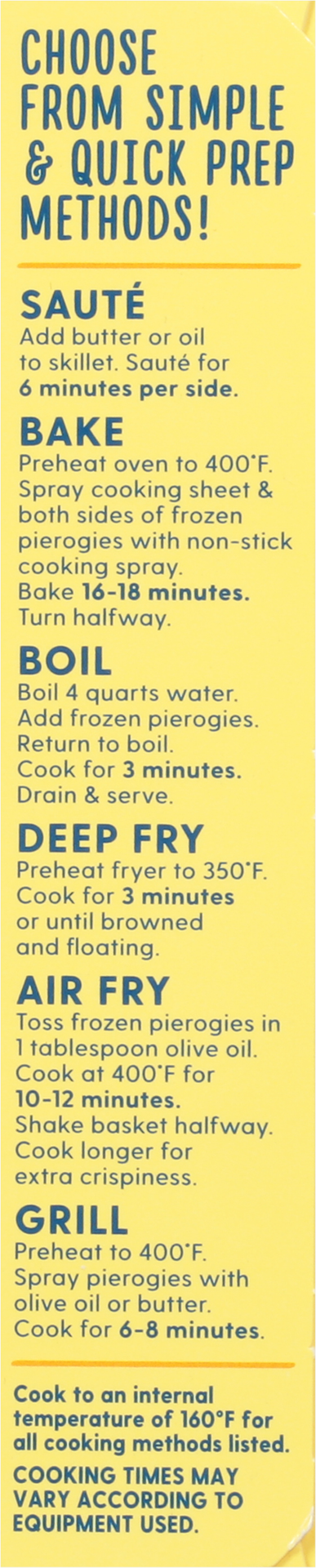 slide 4 of 7, Mrs. T's Pierogies Mini Classic Cheddar, 12.84 oz