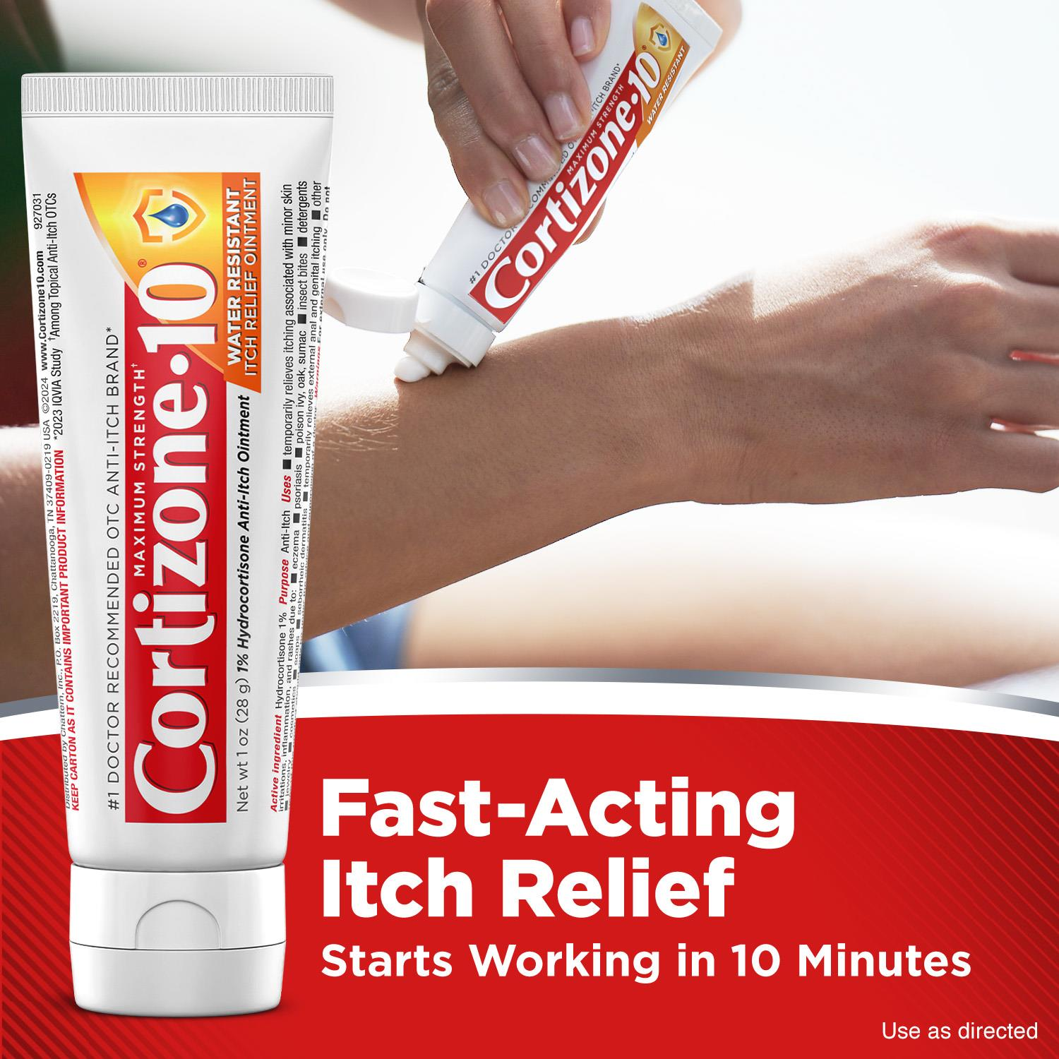 slide 7 of 8, Cortizone-10 Cortizone 10 Water Resistant Ointment 1 oz., 1 oz