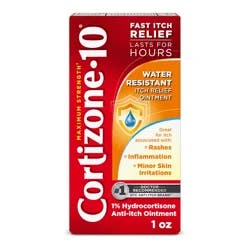 Cortizone-10 Cortizone 10 Water Resistant Ointment 1 oz.