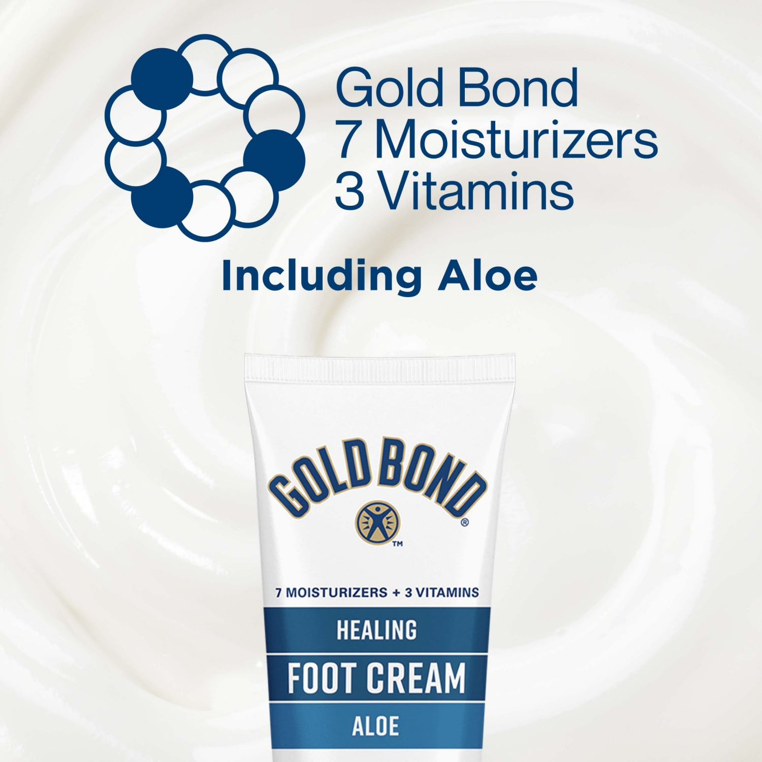 slide 5 of 5, Gold Bond Healing Foot Cream (4 Oz), 4 oz