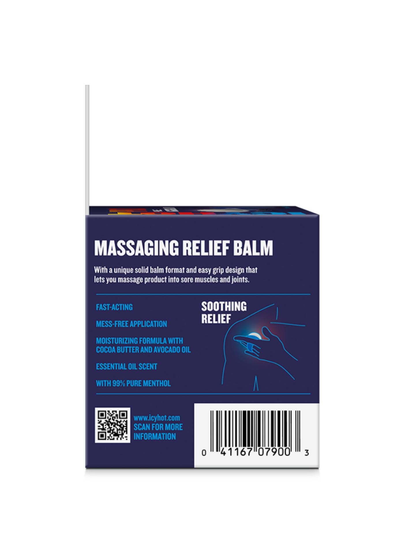 slide 2 of 5, Icy Hot Pro Pain Relief Massaging Balm 1.25oz, 1.25 oz
