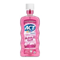 ACT Kids Anticavity Bubble Gum Blowout Fluoride Rinse 16.9 oz
