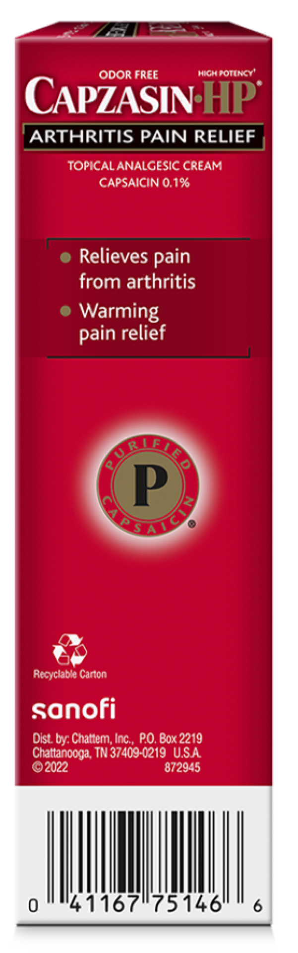 slide 2 of 5, Capzasin-HP Arthritis Pain Relief 1.5 oz, 1.5 oz