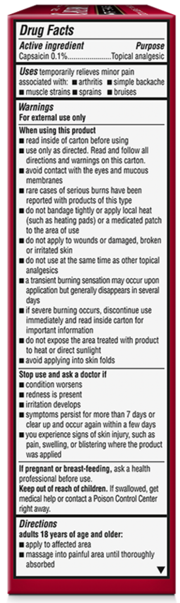 slide 3 of 5, Capzasin-HP Arthritis Pain Relief 1.5 oz, 1.5 oz