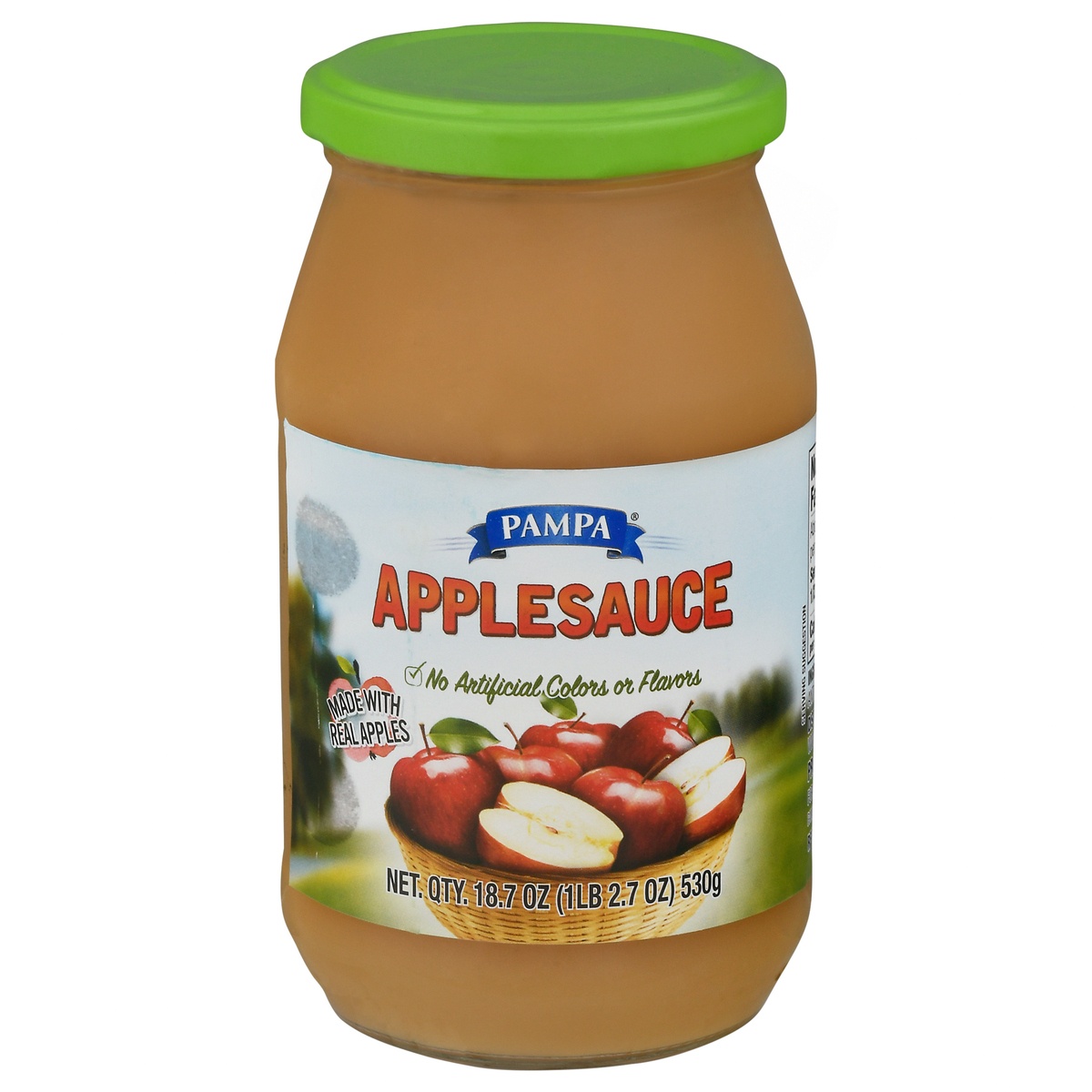 slide 1 of 1, Pampa Orig Apple Sauce, 1 ct