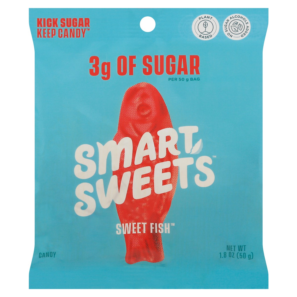 slide 1 of 9, SmartSweets Sweet Fish Candy 1.8 oz, 1.8 oz