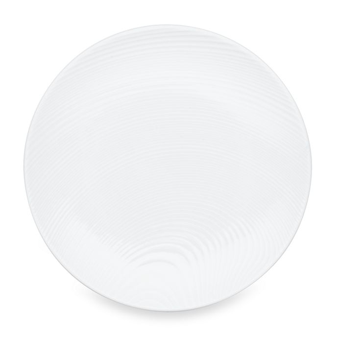 slide 1 of 2, Noritake White on White Dune Round Salad Plate, 1 ct