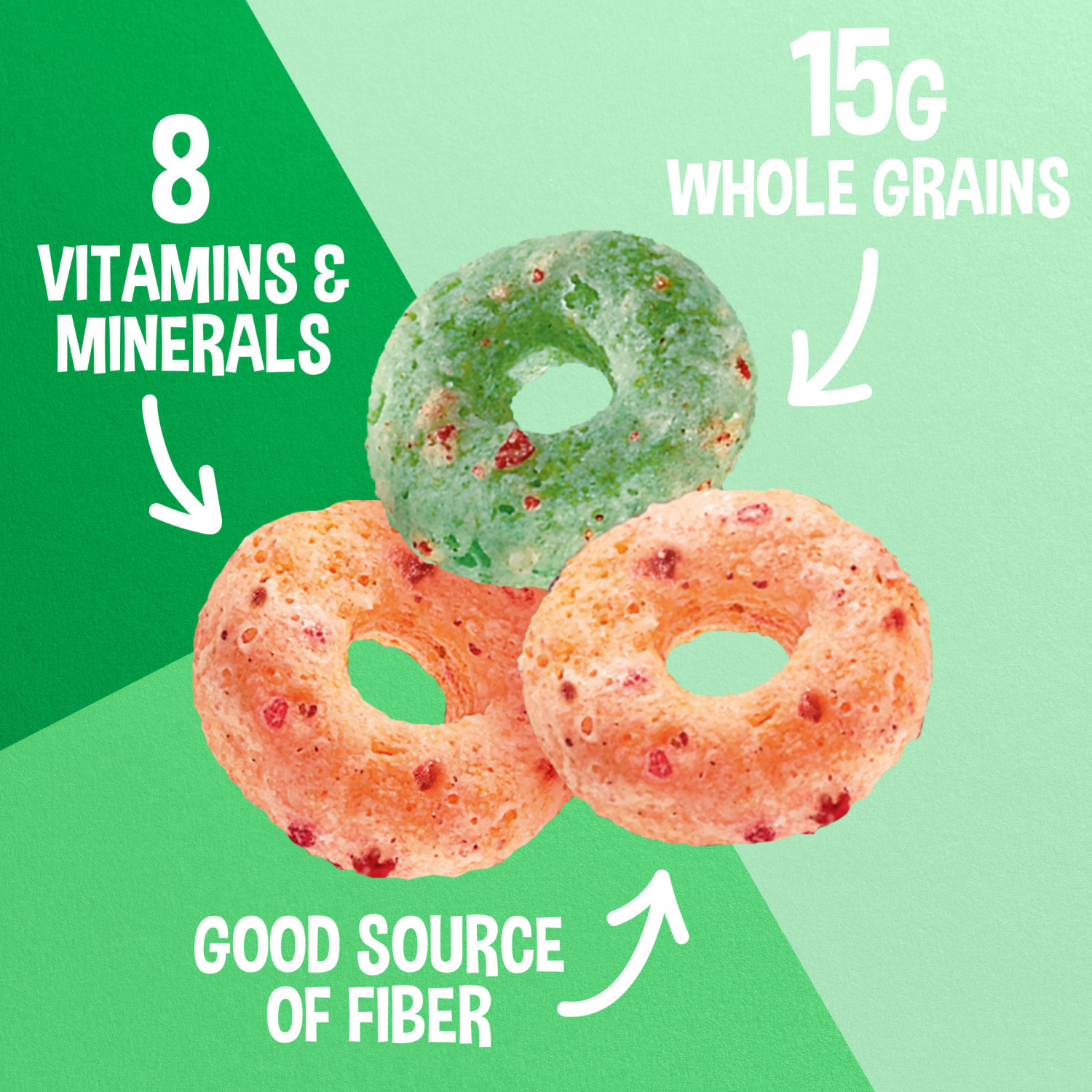 slide 4 of 8, Apple Jacks Kellogg's Apple Jacks Breakfast Cereal, Kids Cereal, Family Breakfast, Family Size, Original, 16.6oz Box (1 Box), 16.6 oz