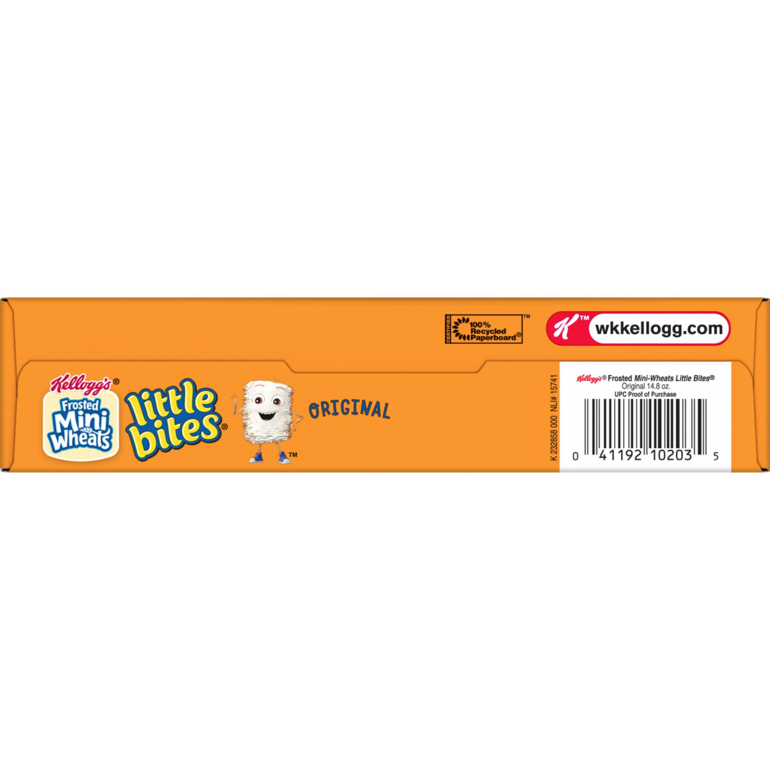 slide 3 of 8, Frosted Mini-Wheats Kellogg's Frosted Mini-Wheats Little Bites Breakfast Cereal Original, 14.8 oz, 14.8 oz
