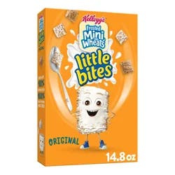 Frosted Mini-Wheats Kellogg's Frosted Mini-Wheats Little Bites Breakfast Cereal Original, 14.8 oz