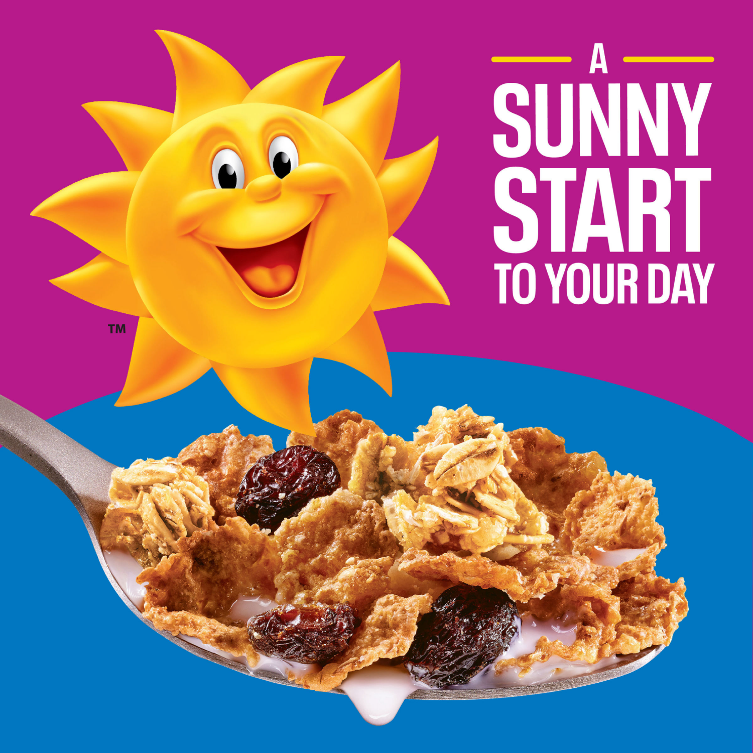 slide 7 of 8, Raisin Bran Crunch Kellogg's Raisin Bran Crunch Breakfast Cereal , Fiber Cereal, 15.4 oz, 15.4 oz