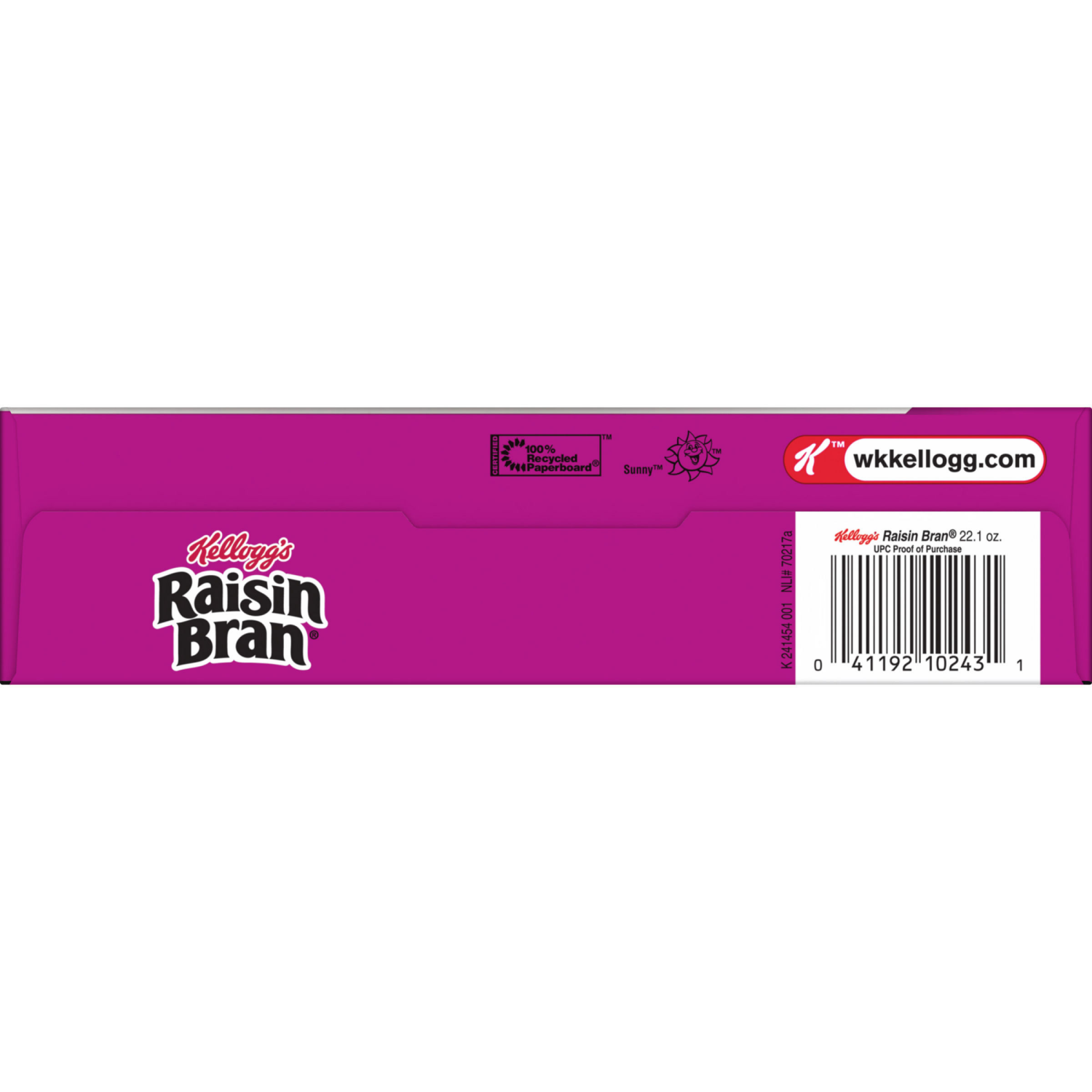 slide 3 of 8, Raisin Bran Kellogg's Raisin Bran Breakfast Cereal Original, Fiber Cereal, 22.1 oz, 22.1 oz