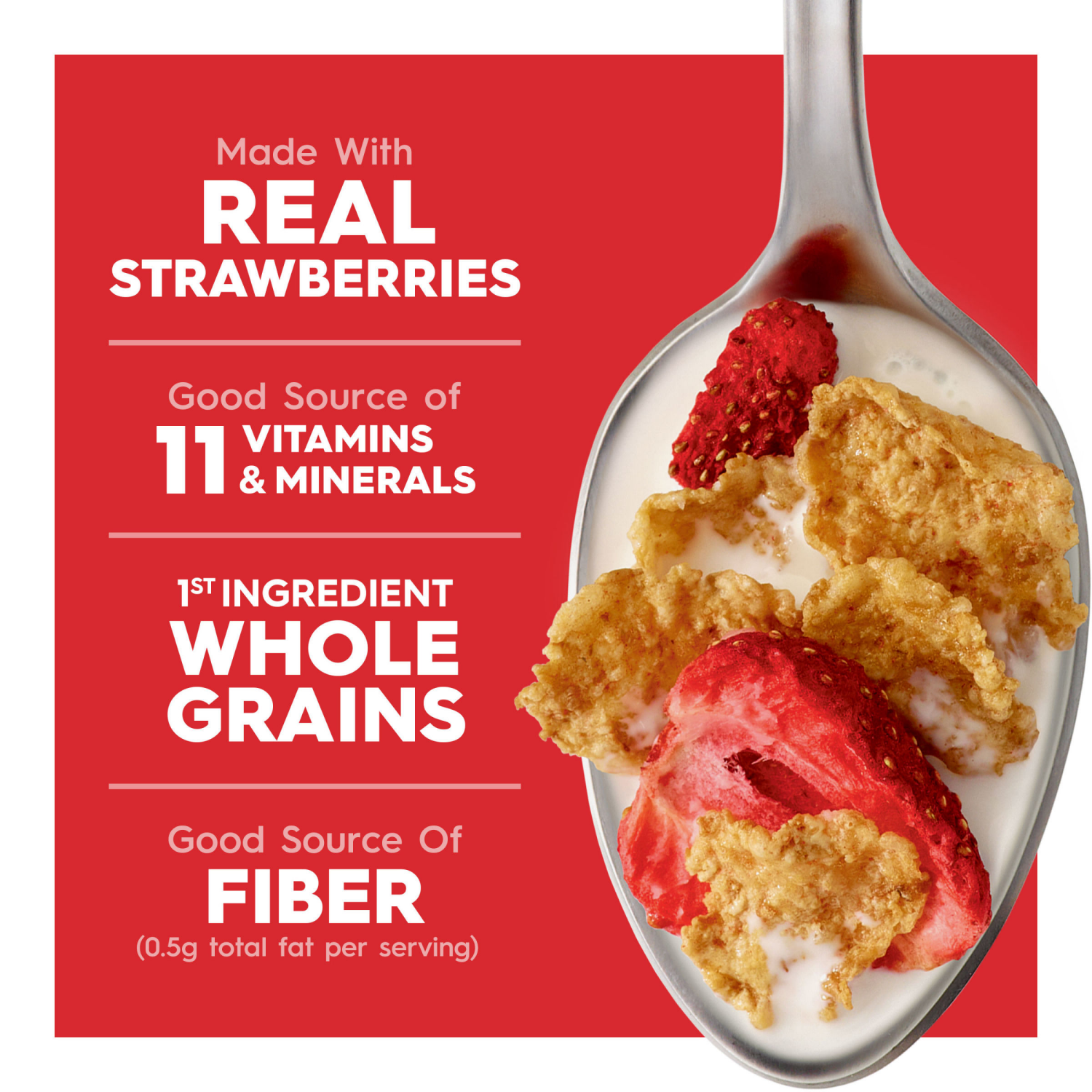 slide 2 of 8, Special K Kellogg's Special K Breakfast Cereal Red Berries, Family Breakfast, 19.2 oz, 19.2 oz