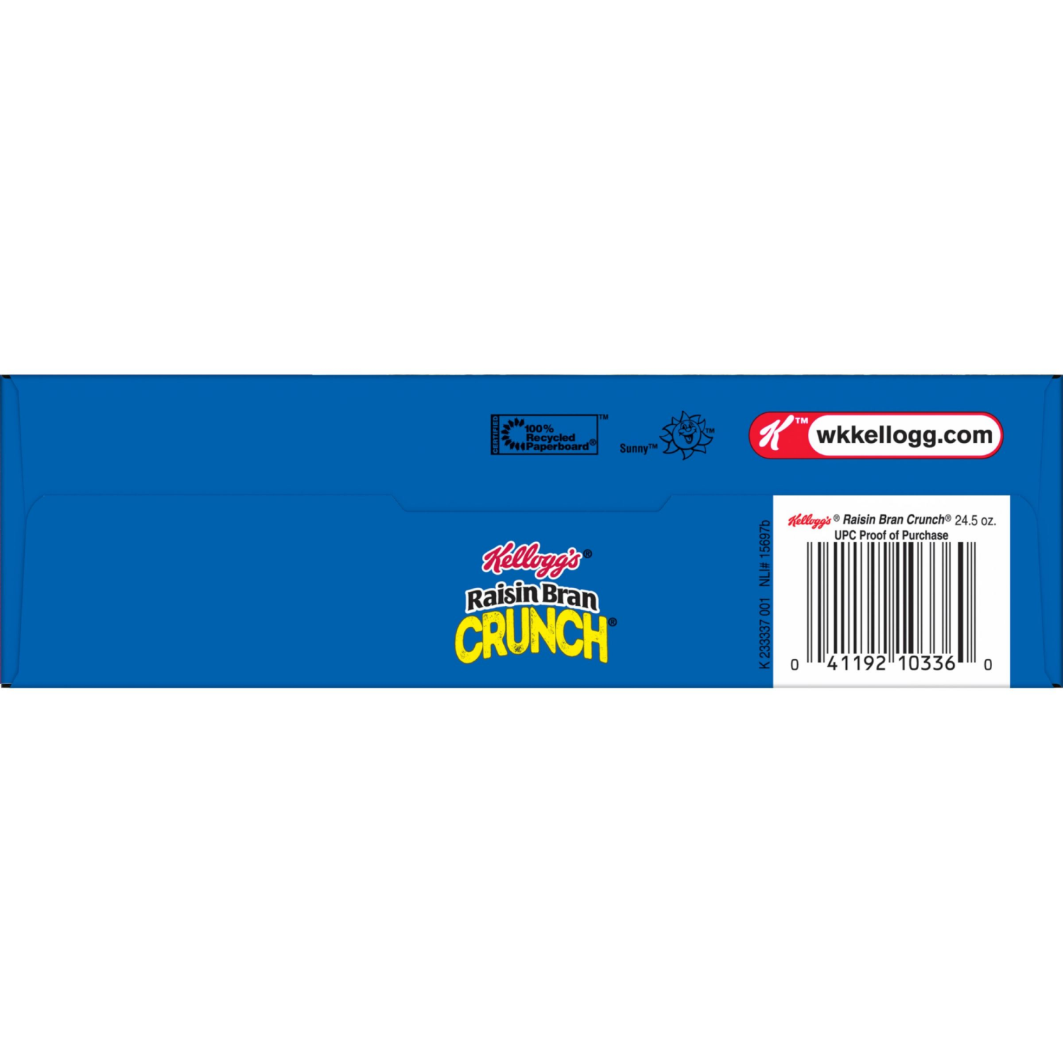 slide 3 of 8, Raisin Bran Crunch Kellogg's Raisin Bran Crunch Breakfast Cereal , Fiber Cereal, 24.5 oz, 24.5 oz