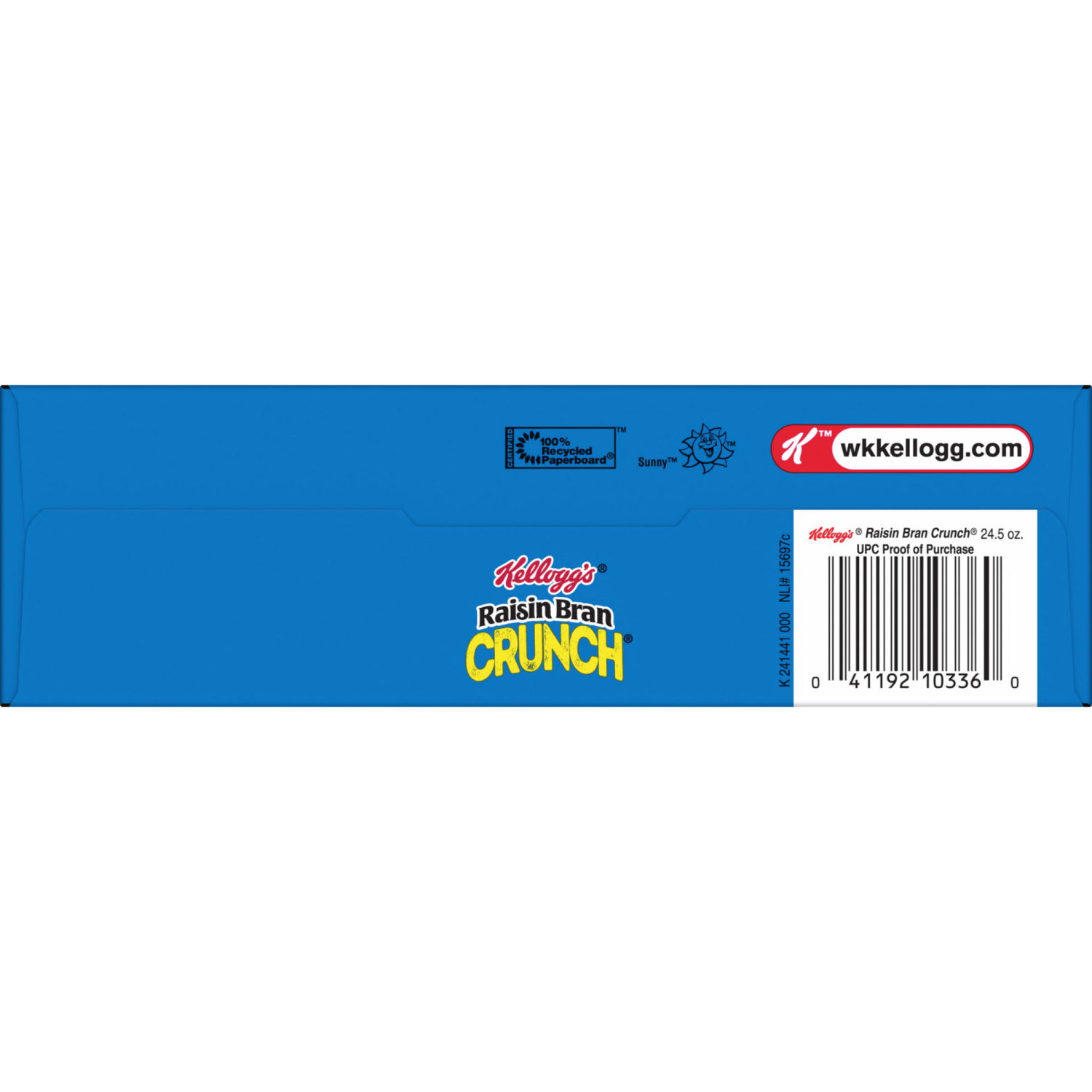 slide 3 of 8, Raisin Bran Crunch Kellogg's Raisin Bran Crunch Breakfast Cereal , Fiber Cereal, 24.5 oz, 24.5 oz