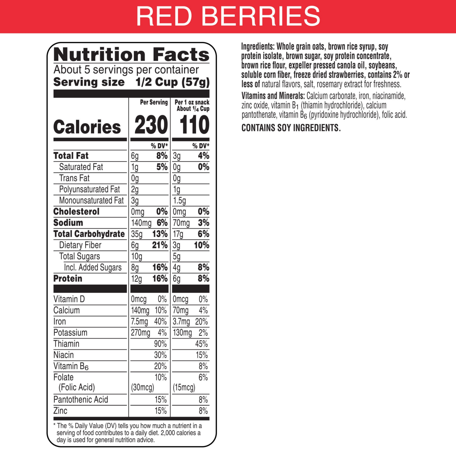 slide 2 of 8, Special K Red Berries Granola - 11oz, 11 oz