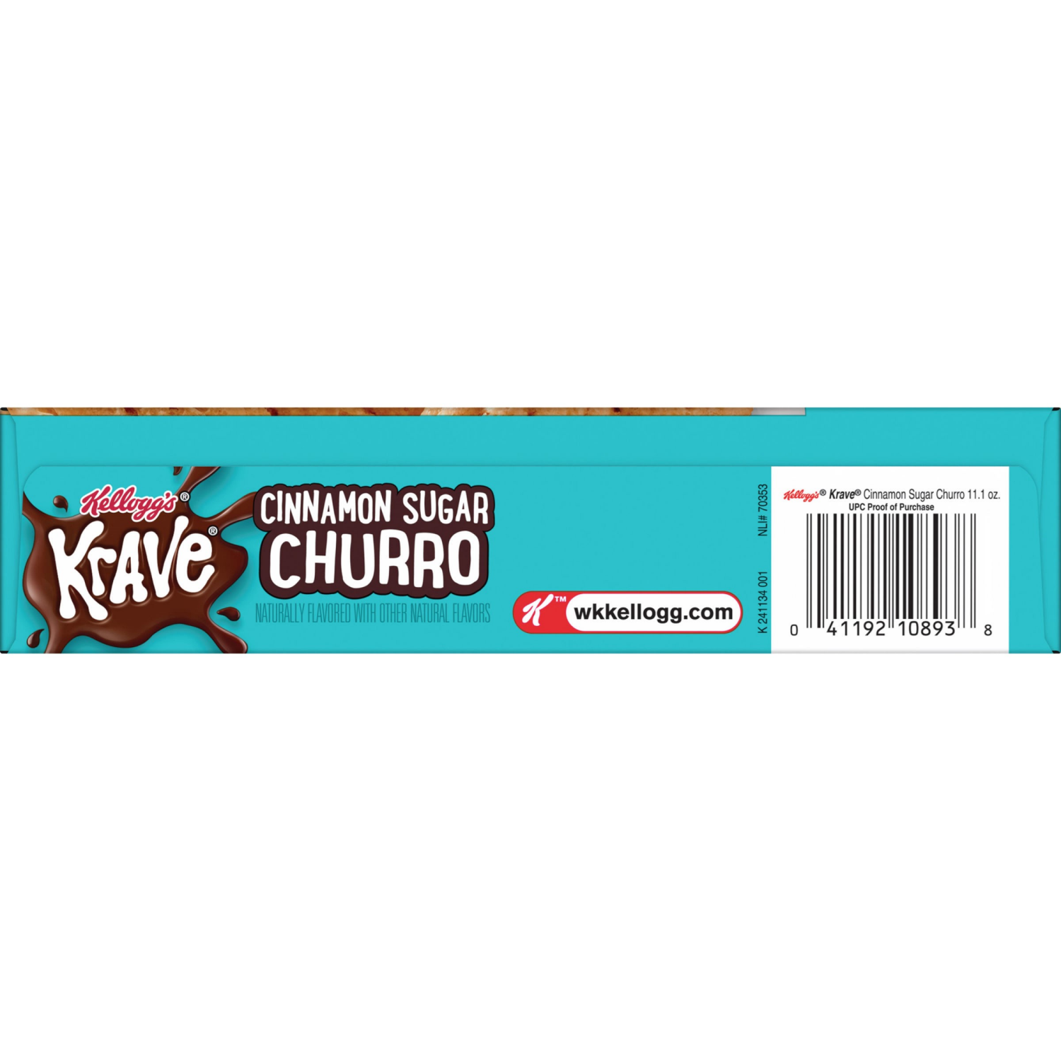 slide 3 of 8, Krave Choc Churro, 11.1 oz