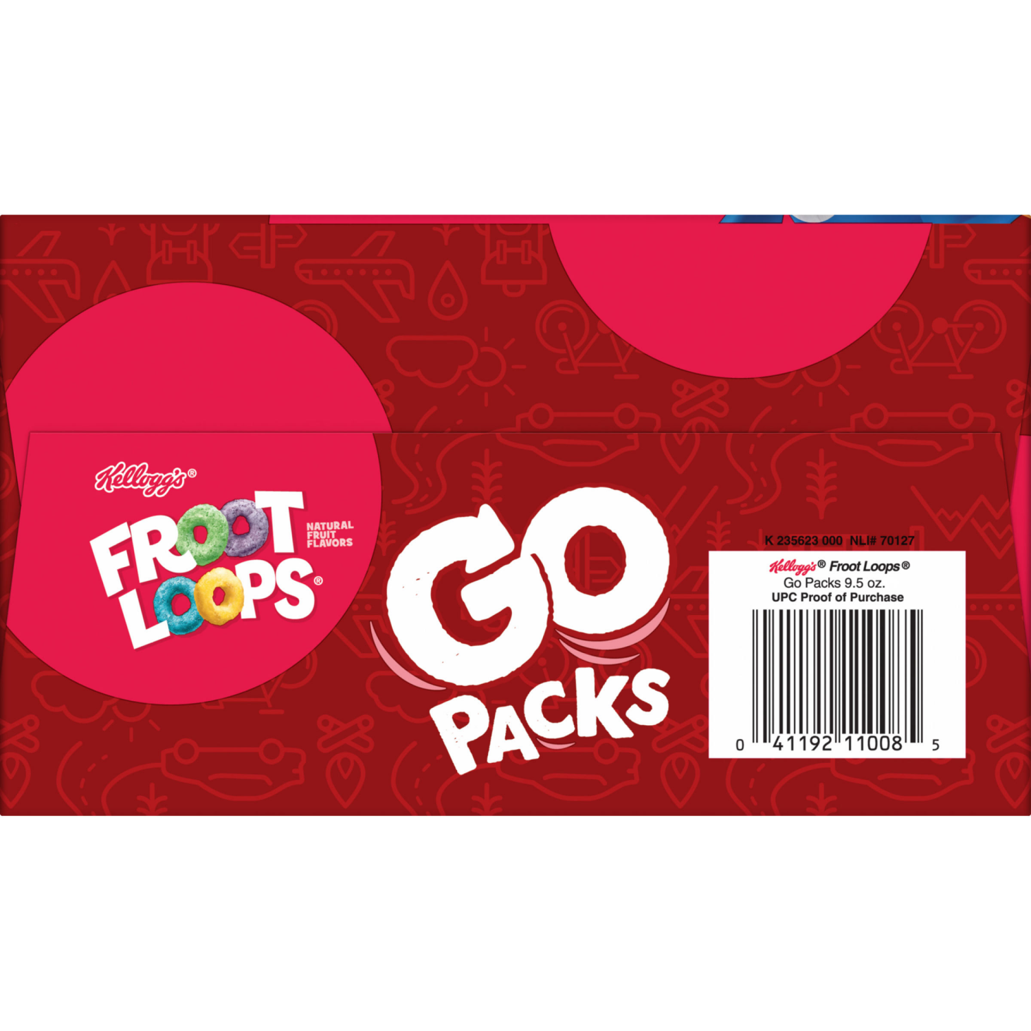 slide 3 of 8, Froot Loops Kellogg's Cereal Snacking Froot Loops 9.5oz, 10 ct