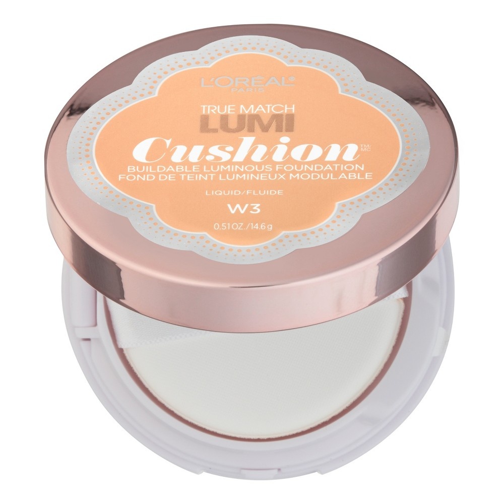 slide 5 of 7, L'Oréal True Match Cushion W3 Nude Beige, 0.51 fl oz