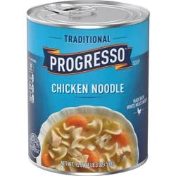 Progresso Traditional Chicken Noodle Canned Soup, 19 oz
