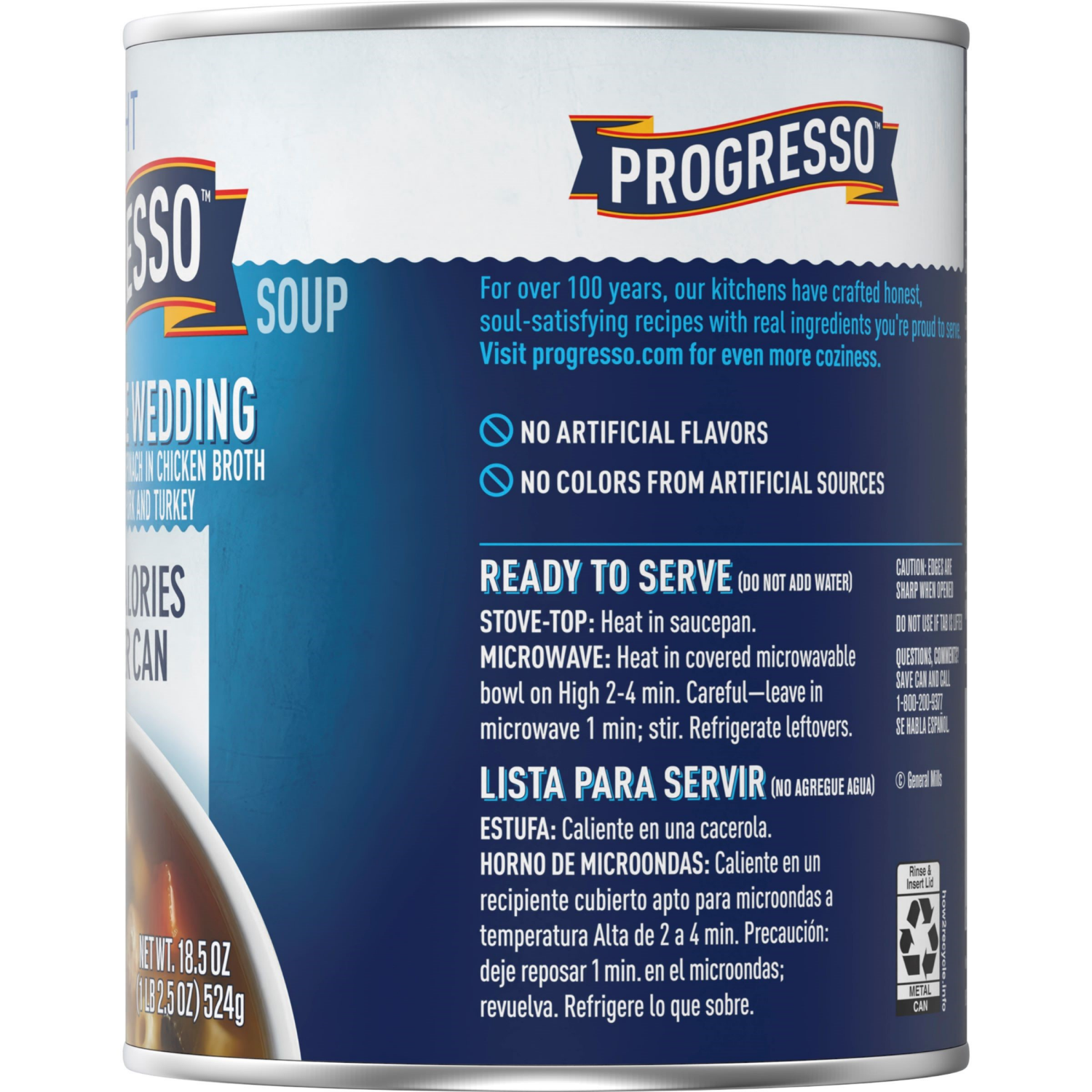 slide 4 of 4, Progresso Light, Italian-Style Wedding Canned Soup, 18.5 oz, 18.5 oz