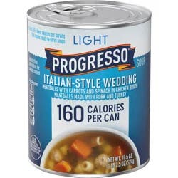 Progresso Light, Italian-Style Wedding Canned Soup, 18.5 oz